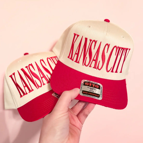 Kansas City Embroidered Trucker Hat