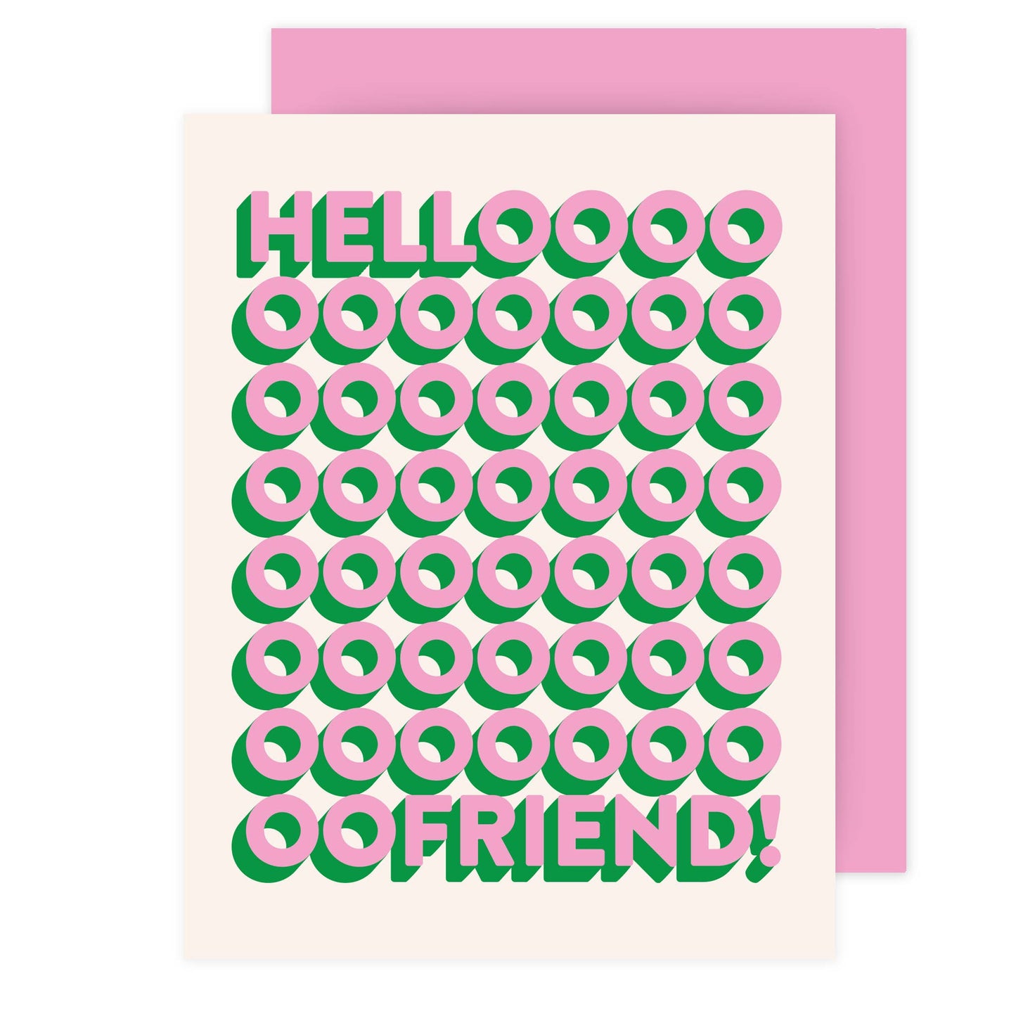 Hello Friend! Friendship Card