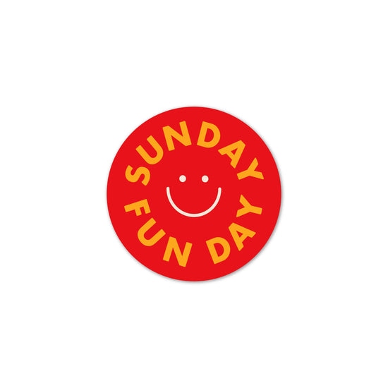 Happy Sunday Funday Sticker