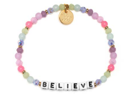 Believe Little Words Bracelet