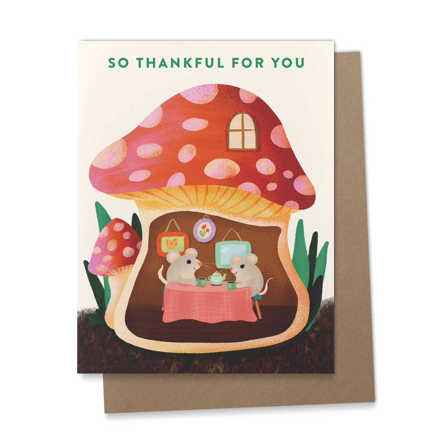 Thankful For You Card