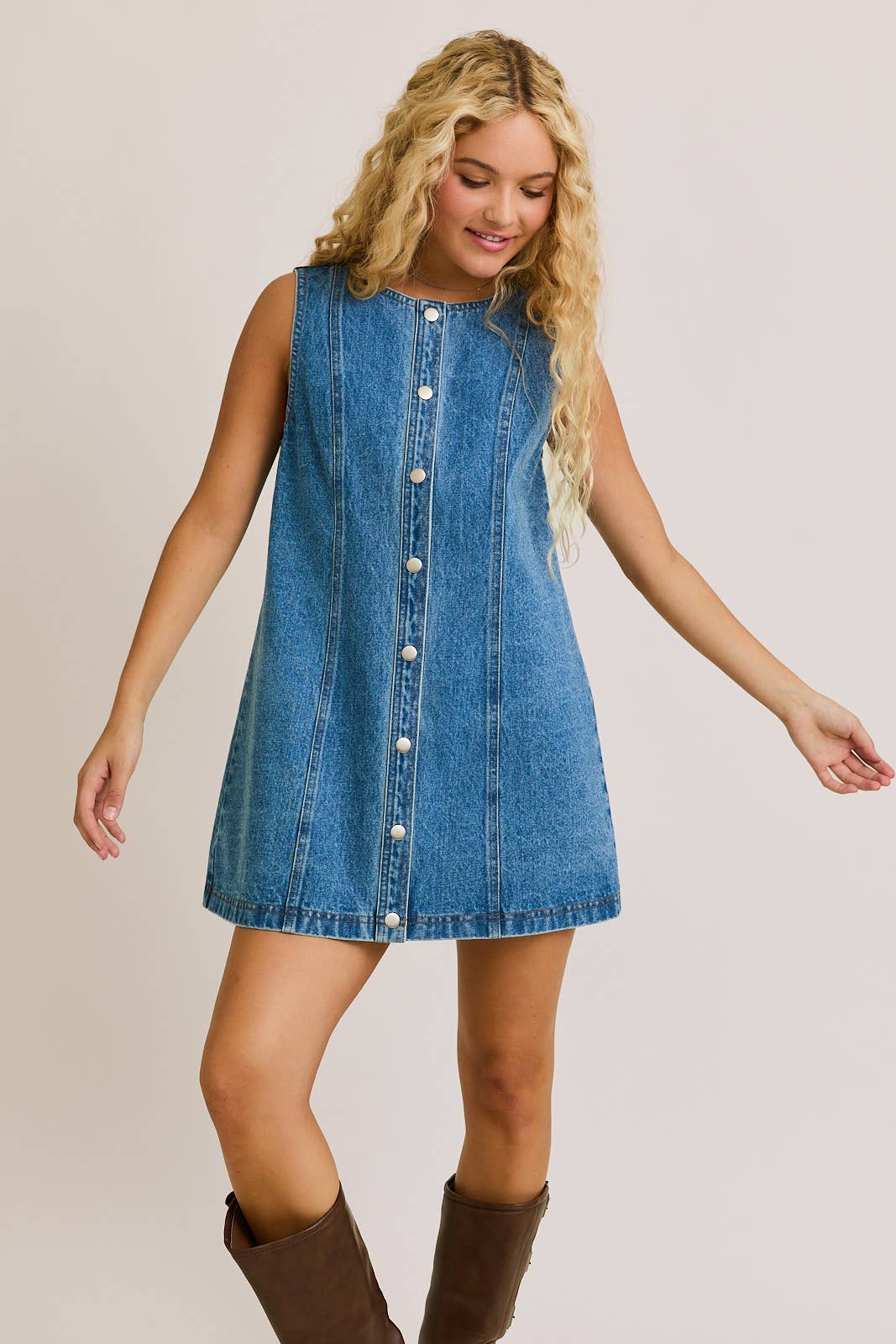 Denim Darling Mini Dress