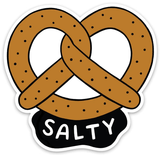 Salty Pretzel Sticker