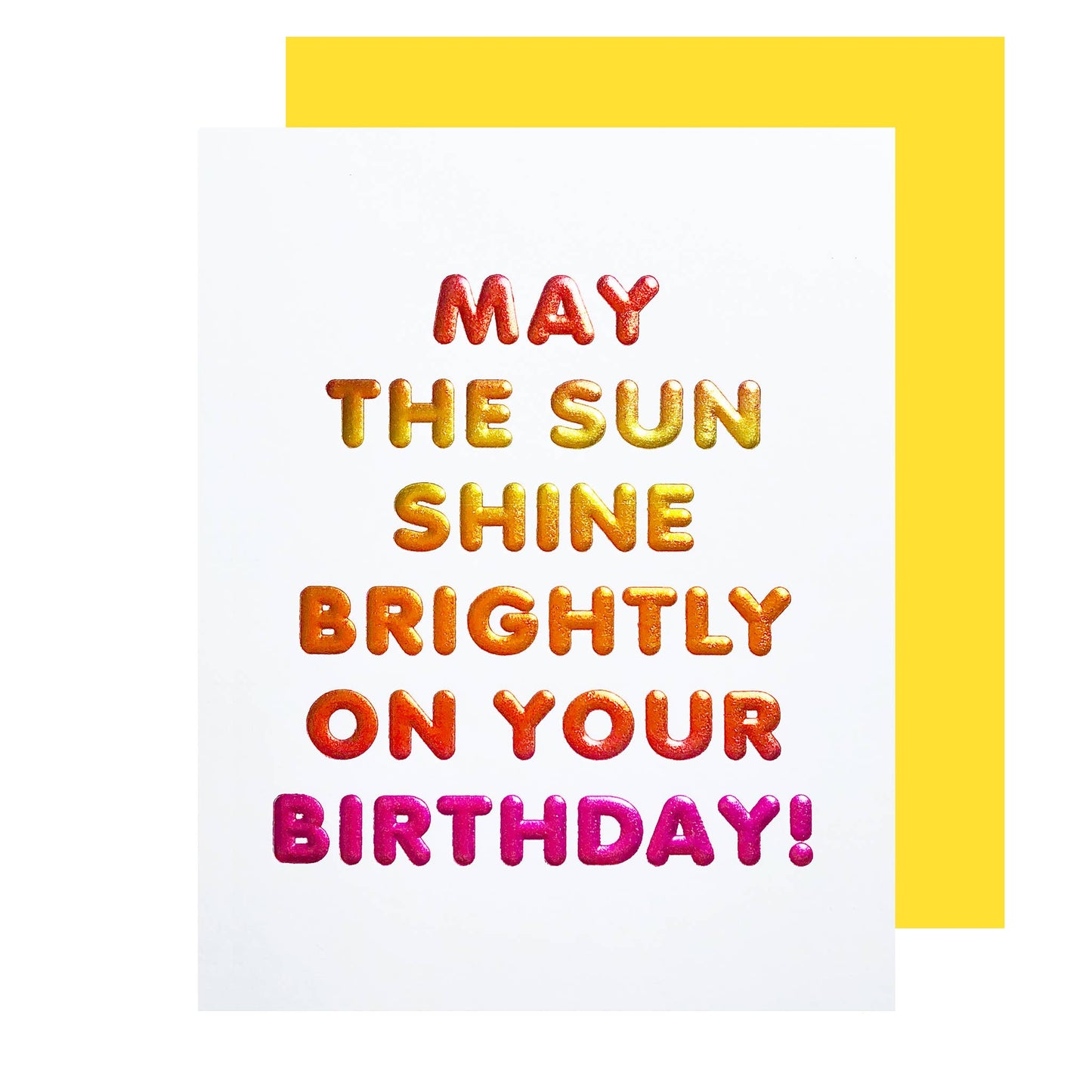 Bright Birthday Card