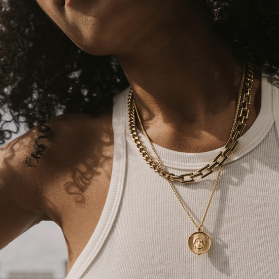 Load image into Gallery viewer, Berlin Duo Chain Necklace
