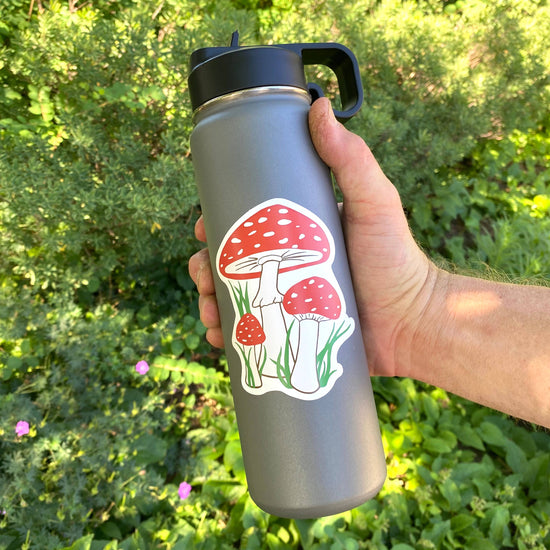 Toadstool Mushroom Sticker
