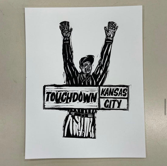 Touchdown Kansas City Print