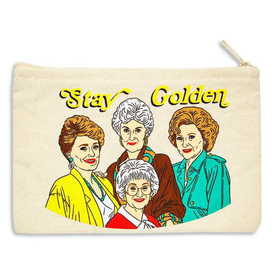 Stay Golden Pouch