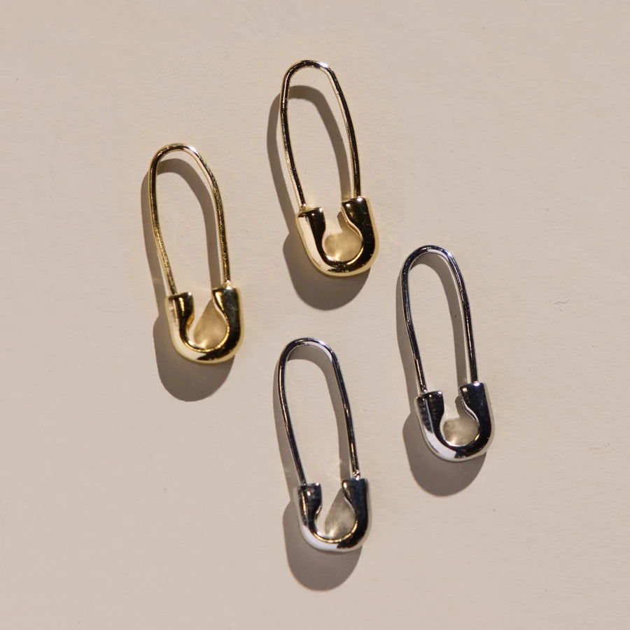 Safety Pin Threader Earrings