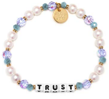 Trust Little Words Bracelet