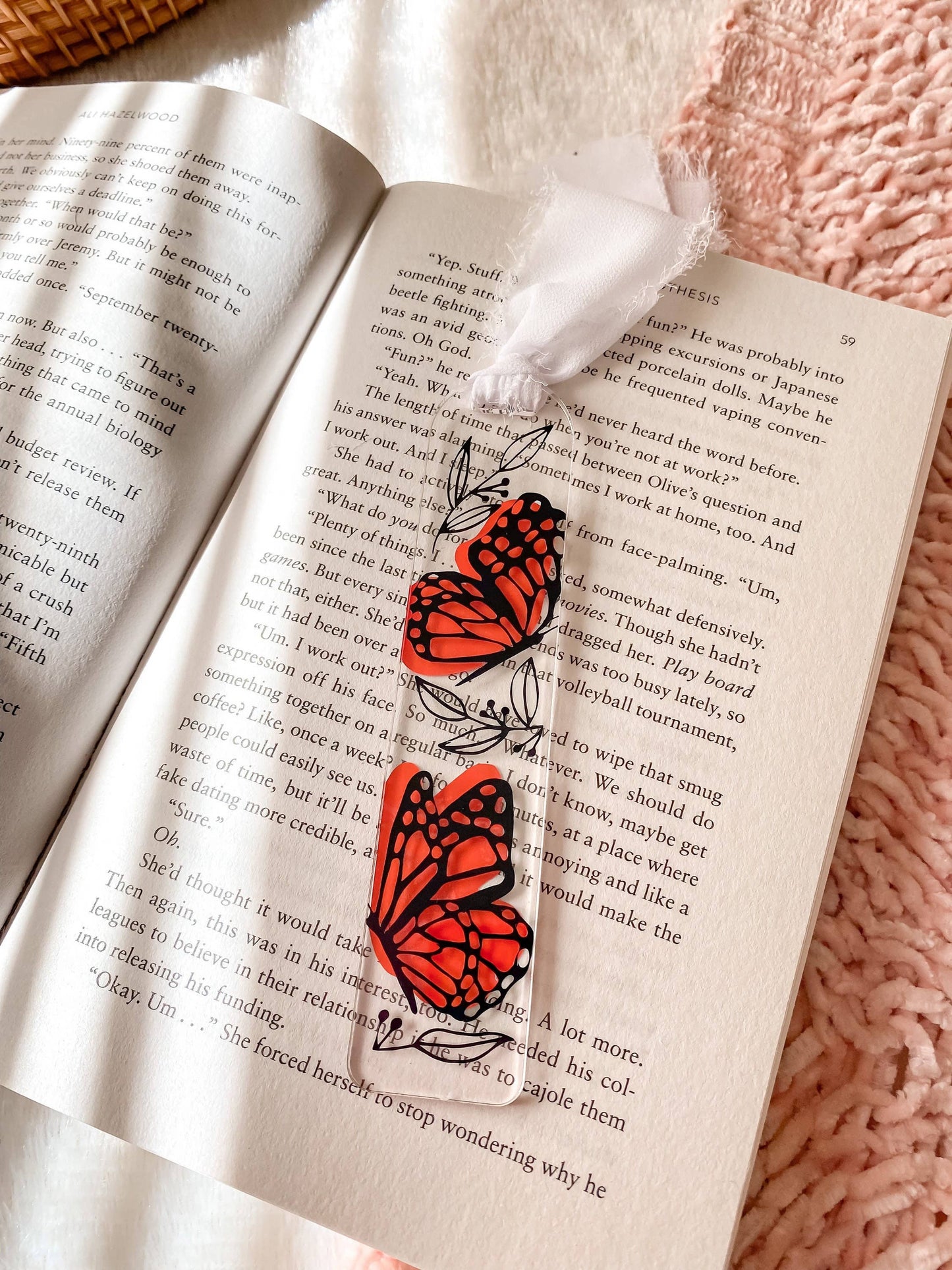 Butterfly Acrylic Bookmark
