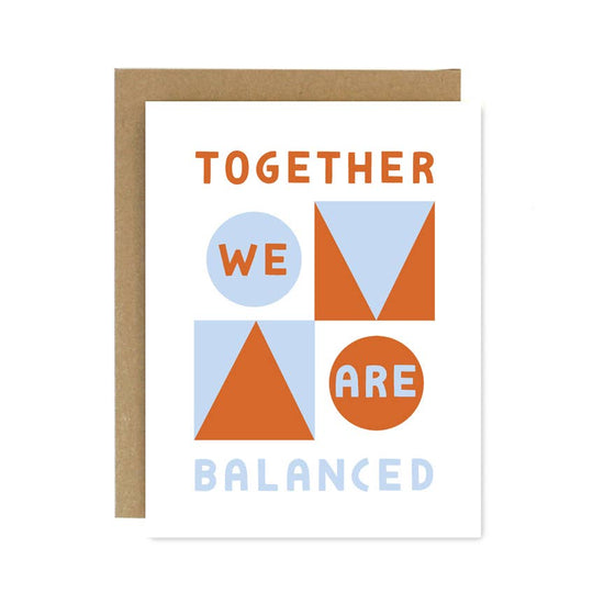 We Are Balanced Card