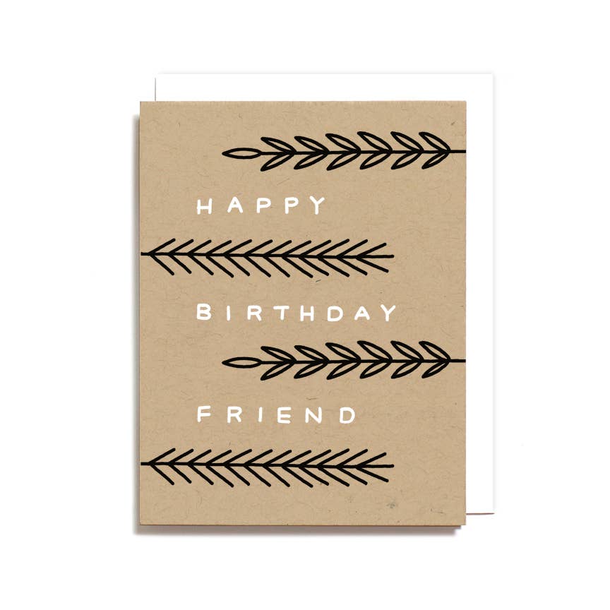 Load image into Gallery viewer, Happy Birthday Friend Card
