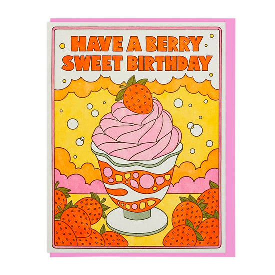 Load image into Gallery viewer, Berry Sweet Birthday Card
