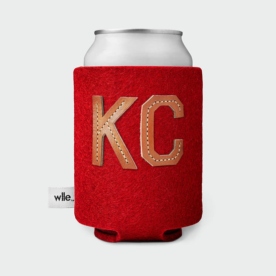Load image into Gallery viewer, KC Leather Drink Sweater Cherry Red
