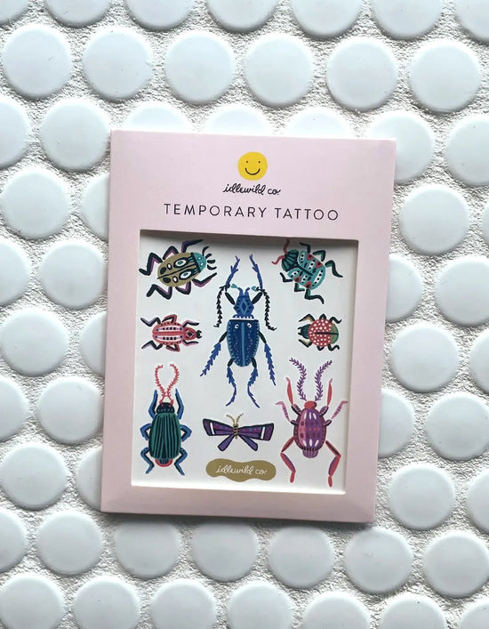 Load image into Gallery viewer, Entomologist Temporary Tattoo
