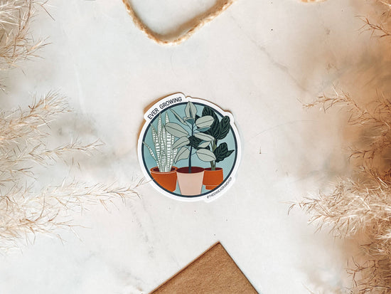 Ever Growing Plant Sticker