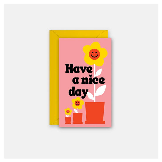Nice Day Gift Enclosure Card