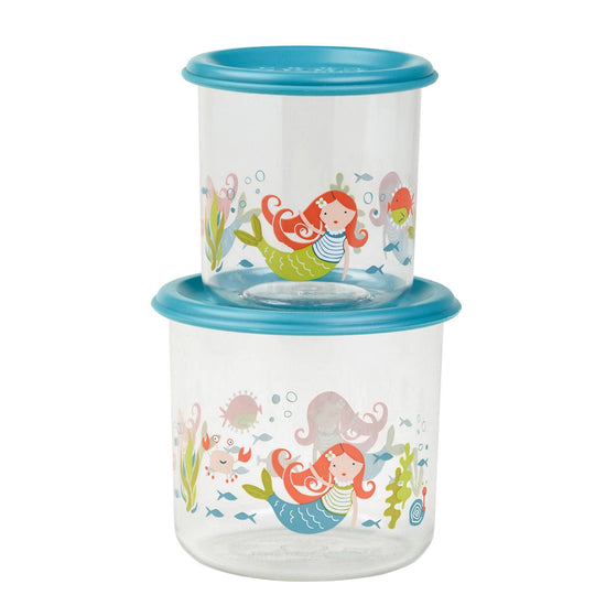 Mermaid Large Good Lunch Snack Containers