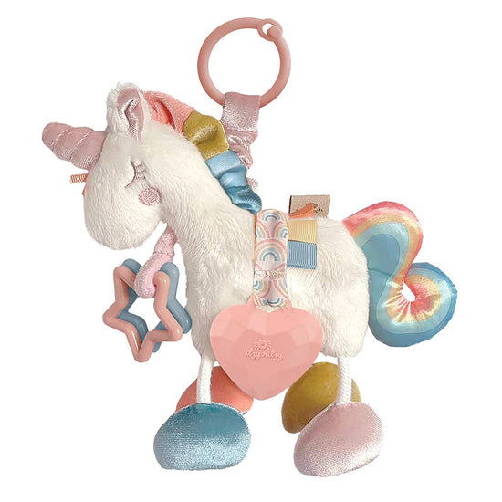 Unicorn Activity Plush with Teether Toy