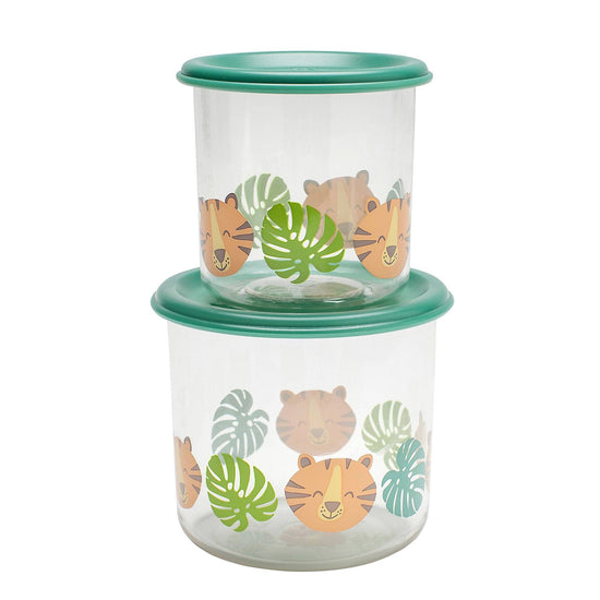 Load image into Gallery viewer, Tiger Large Good Lunch Snack Containers
