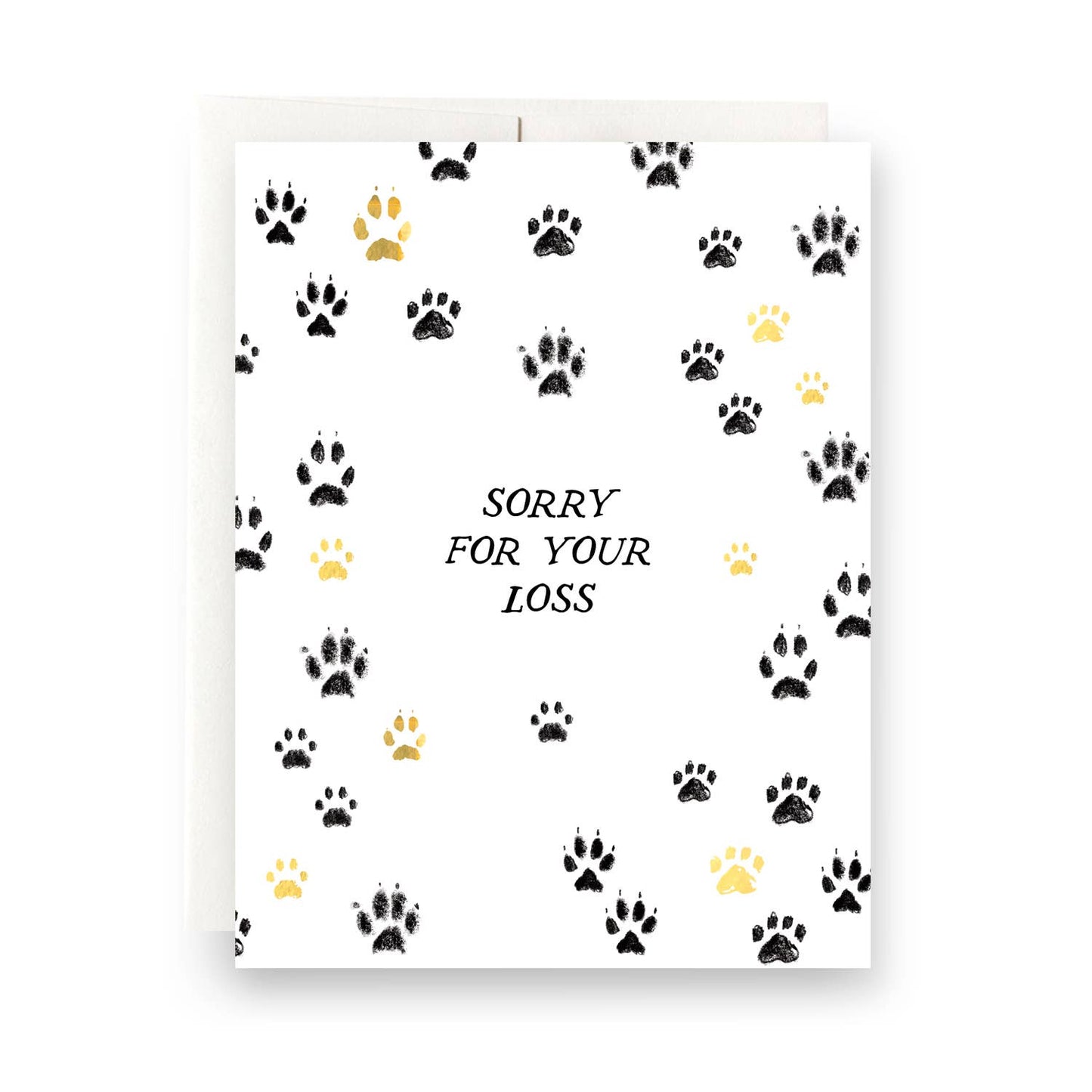 Sorry for your Loss Paws Card