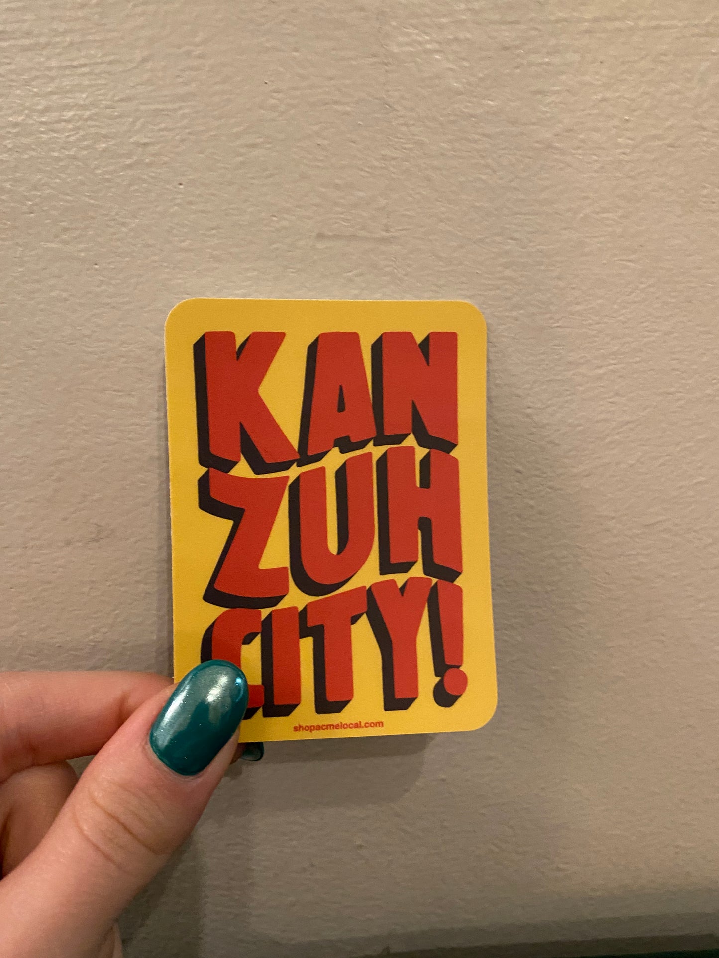 Kan Zuh City Sticker