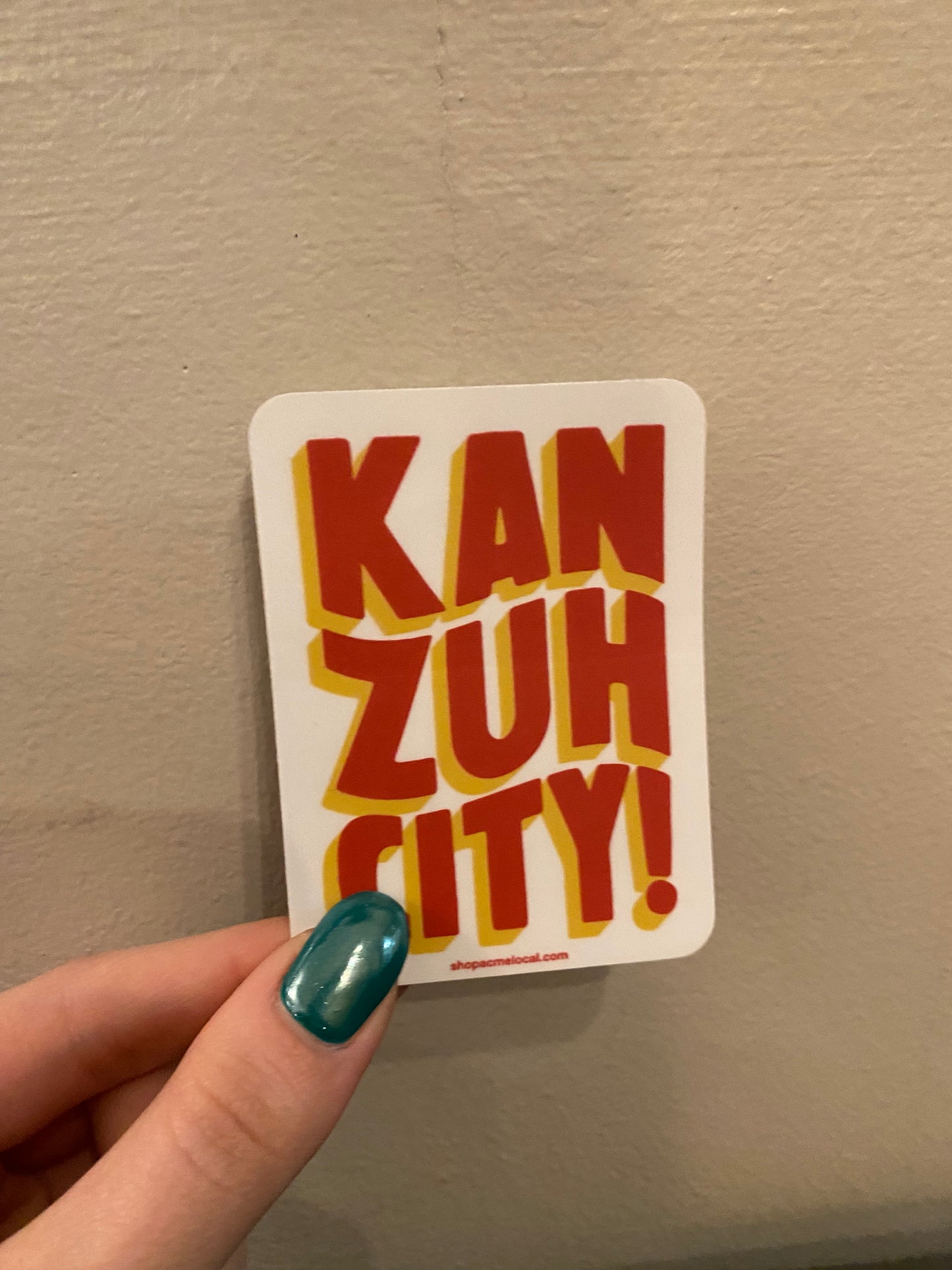 Kan Zuh City Sticker