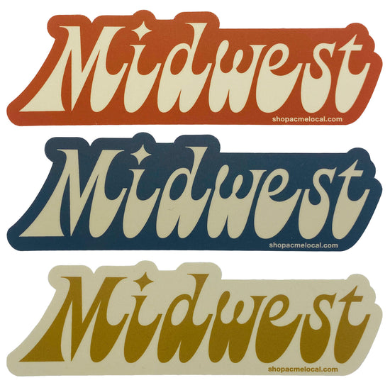 Midwest Funky Sticker