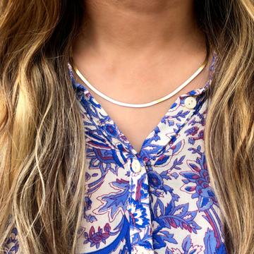 Herringbone Chain Necklace