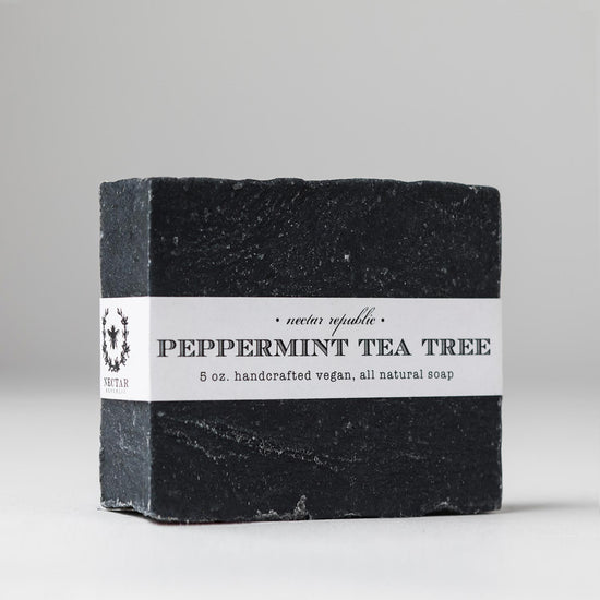 Load image into Gallery viewer, Peppermint Tea Tree Bath Soap
