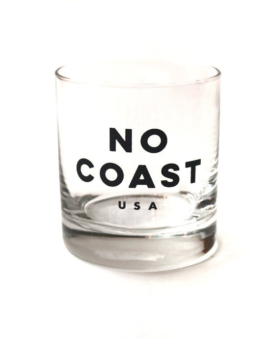 No Coast Rocks Glass