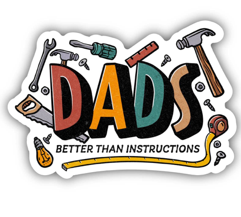 Dads Better than Sticker