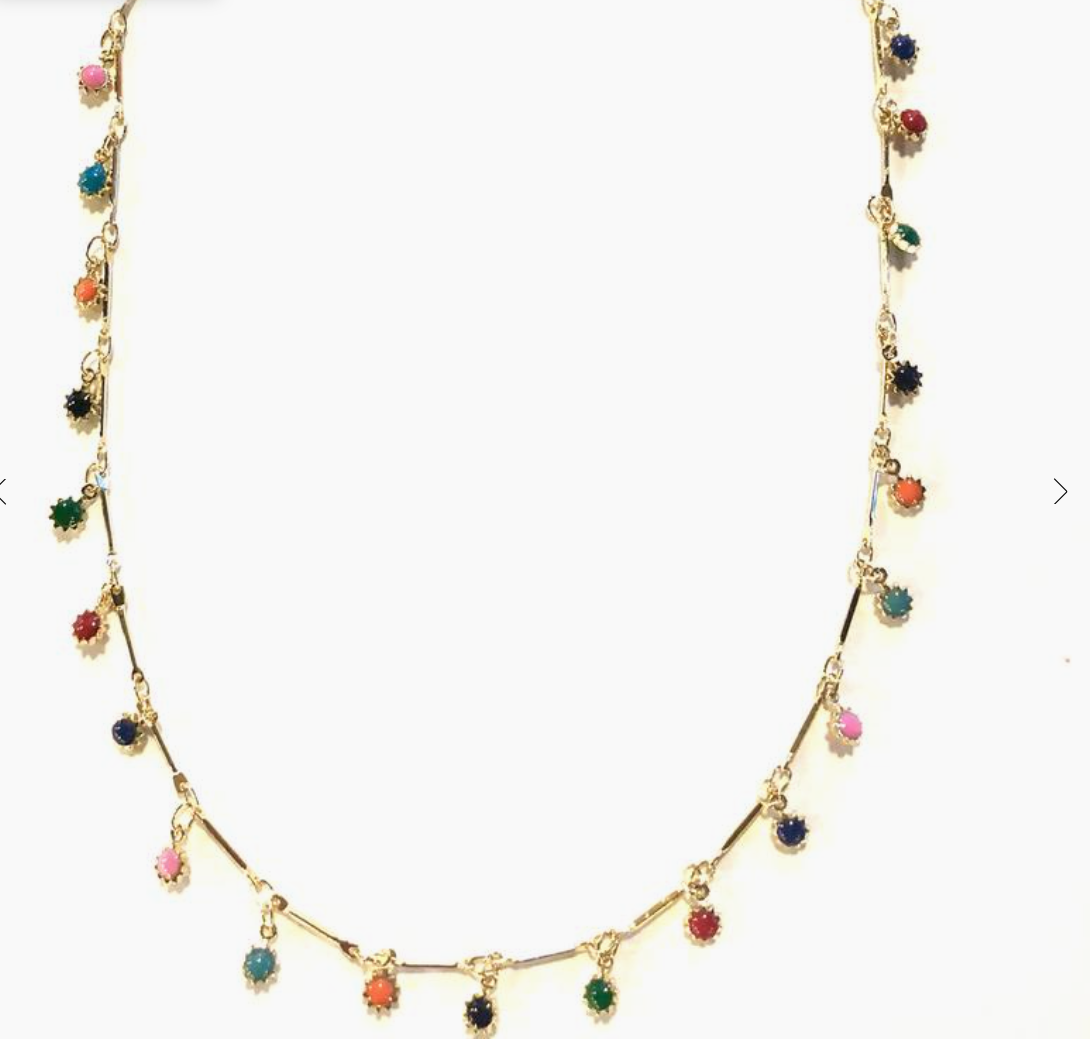 Fiesta Charm Choker