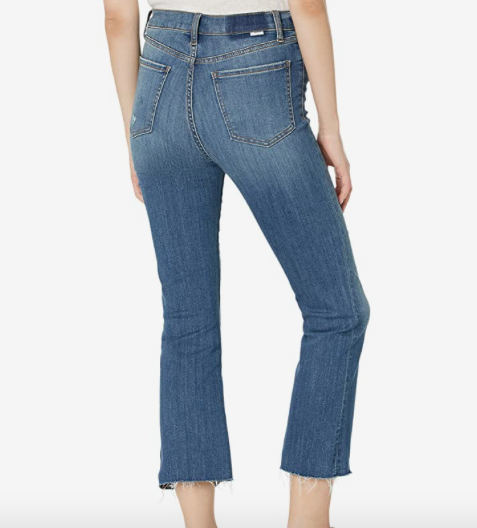 Load image into Gallery viewer, Rumors Shy Girl High Rise Crop Flare Jeans
