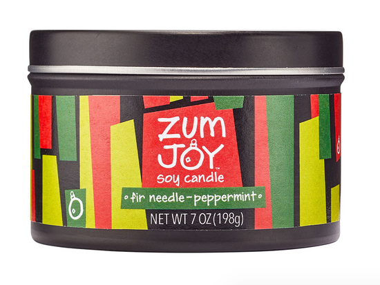 Load image into Gallery viewer, Glow Candle 7oz : Fir Needle-Peppermint
