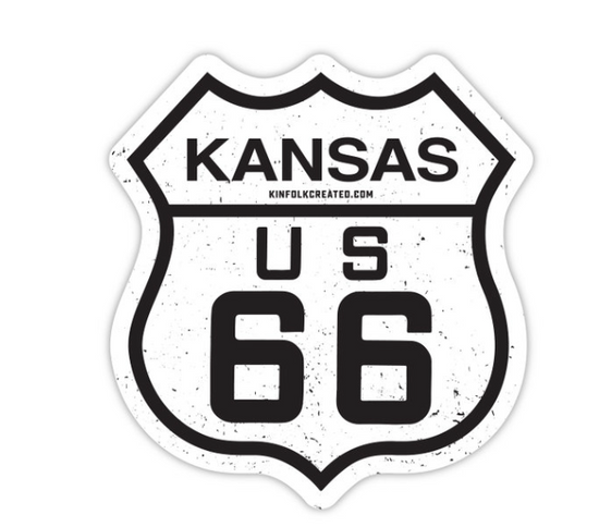 Kansas 66 Sticker