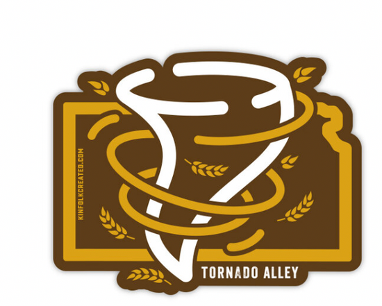 Tornado Alley Sticker