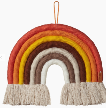 Macrame Rainbow Wall Hanger