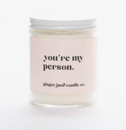 Ginger June Personal Sayings Soy Candle