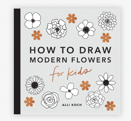 Load image into Gallery viewer, How to Draw Modern Flowers for Kids
