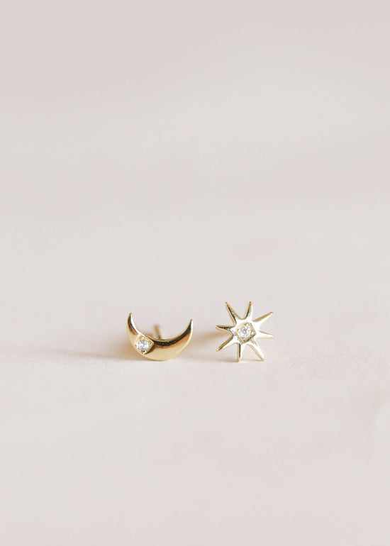 Sun & Moon Complements Earrings