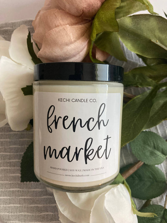 French Market  | Handpoured Soy Wax Candle