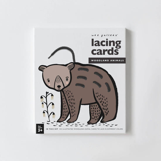 Woodland Lacing Cards
