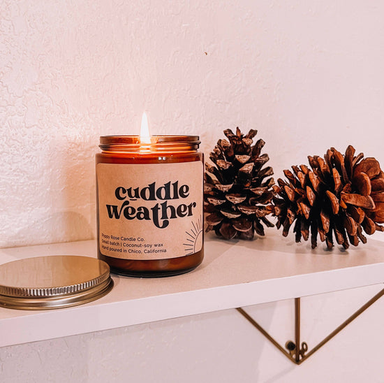 Cuddle Weather coconut candle