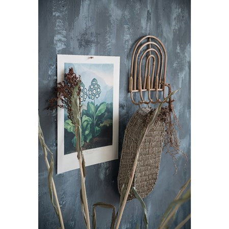 Load image into Gallery viewer, Rattan Wall Rack
