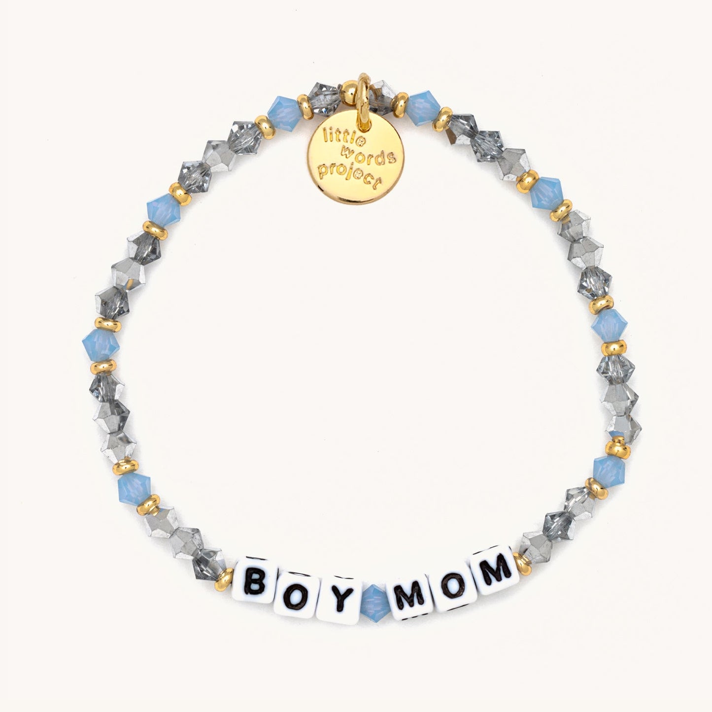 Boy Mom Little Words Bracelet