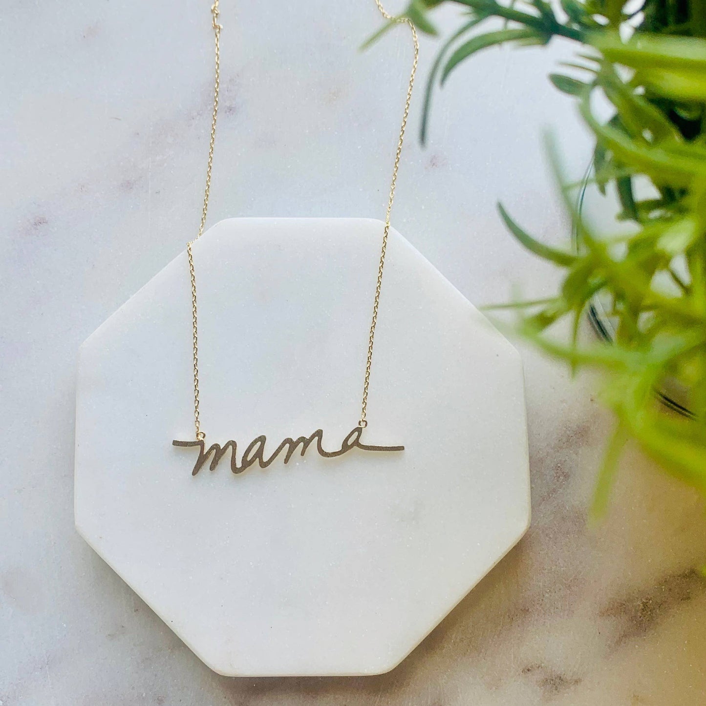 Gold Mama Necklace