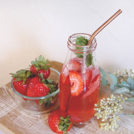 Last Straw - Rose Gold Stainless Steel Straw