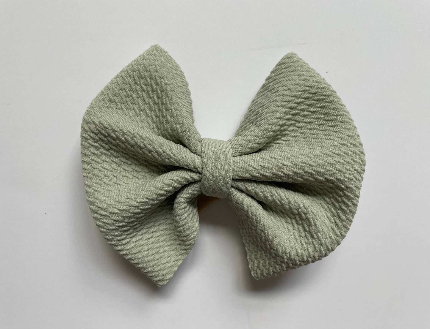 Load image into Gallery viewer, Sage Baby Bow Headband
